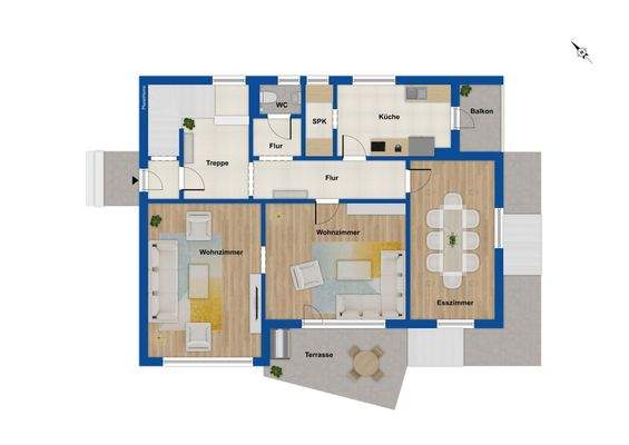 Grundriss Erdgeschoss