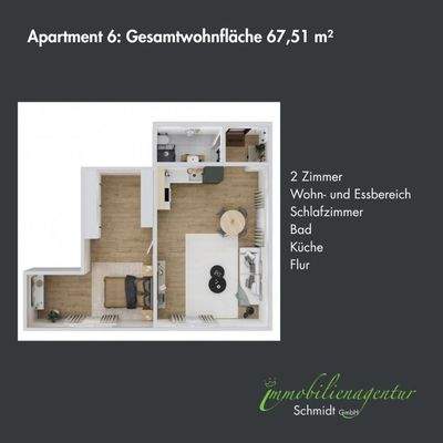Beispielappartement