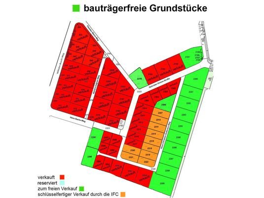Grundstücksplan