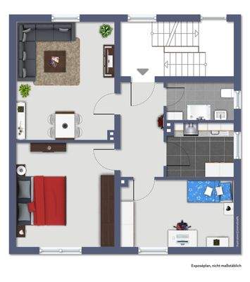 Grundriss Obergeschoss