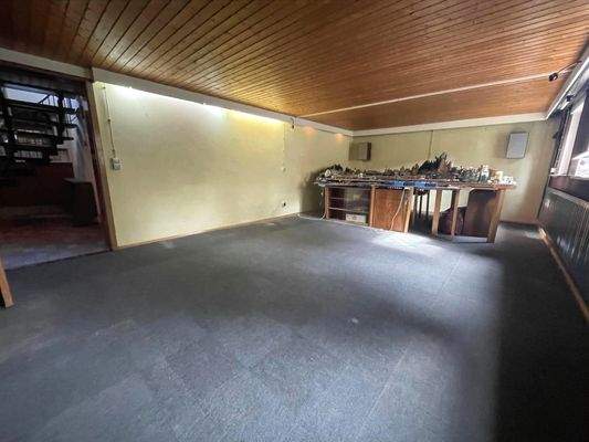 Hobbyraum im Untergeschoss