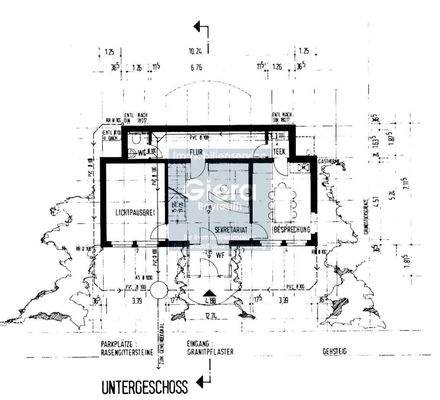 Grundriss UG Eingang