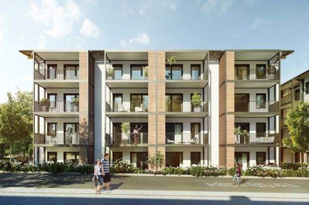 Projektansicht Haus 1