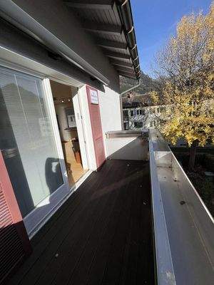 Balkon mit Blick nach Norden