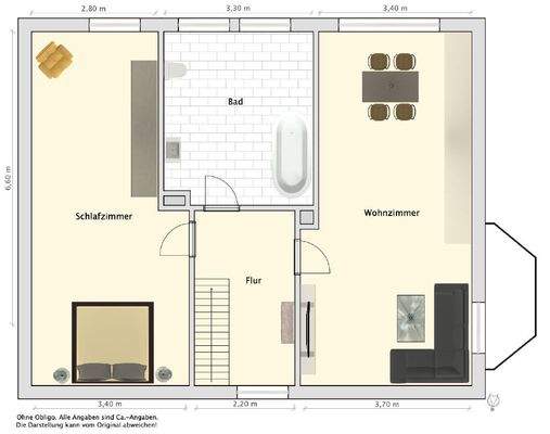 Grundriss Dachgeschoss