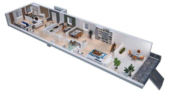 Bungalow Erdgeschoss