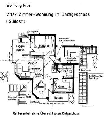 Grundriss Whg. 4 Frommern