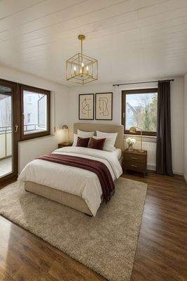 unverbindliche Visualisierung- Schlafzimmer