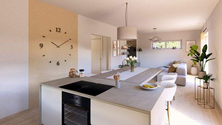 Offene Wohnkultur mit Stil