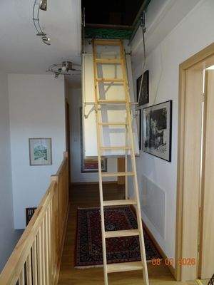 Aufgang zur Abstellfläche Dach