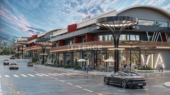 Centrally Located Commercial Properties Near the Beach in Alanya