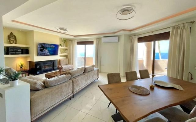 Kreta, Chania: Maisonette am Meer in Chania zu verkaufen – Luxusleben mit atemberaubender Aussicht