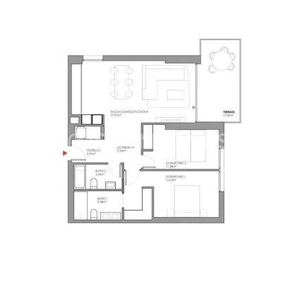 Beachfront Flats with Community Pool in Cubelles Barcelona