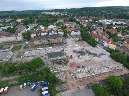 Luftbild 2022 ehm. Bebauung