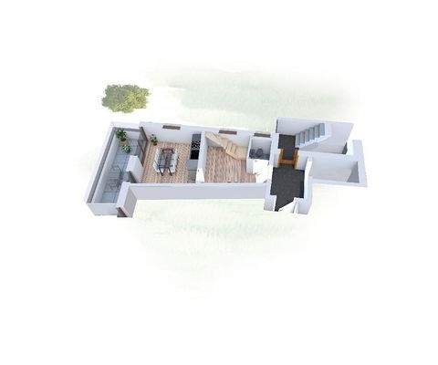 Grundriss WE 14 unten