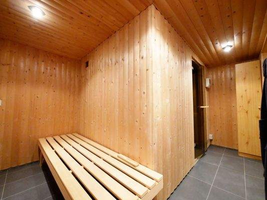 Vollkeller mit Sauna