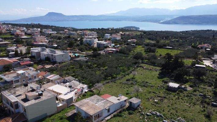 Kreta, Sternes: Grundstück mit außergewöhnlicher Aussicht zu verkaufen