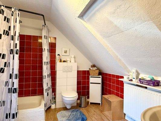 Badezimmer Dachgeschoss