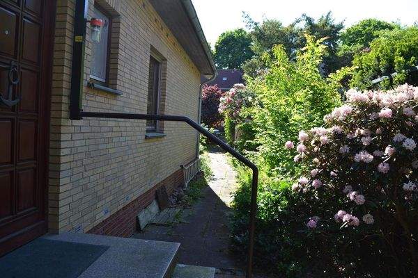 Seitenansicht Eingang