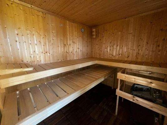 Sauna Erdgeschosswohnung