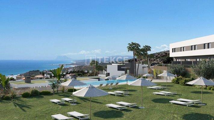 Luxurious Sea View Houses in a Project in Manilva Malaga