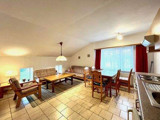 FEWO 1 Wohnbereich mit Küche