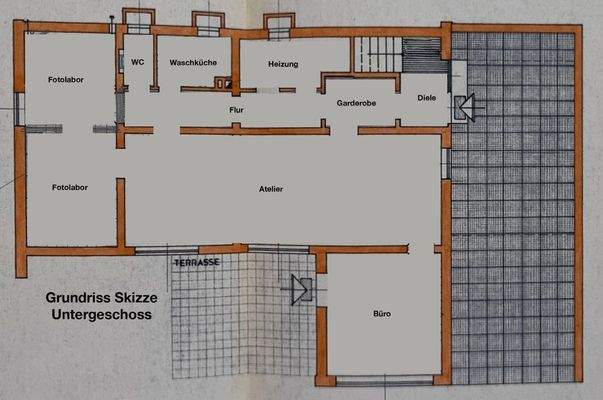 Grundriss Untergeschoss