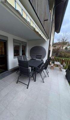 Sitzplatz auf der Terrasse