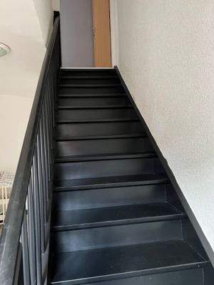 Treppe ins Dachgeschoss