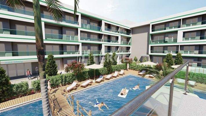 New Apartments in Mersin Tömük Walking Distance to the Sea