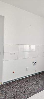 Wohnküche - neuer Fliesenspiegel
