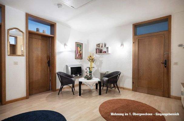 Wohnung im 1. Obergeschoss - Eingangsbereich Flur