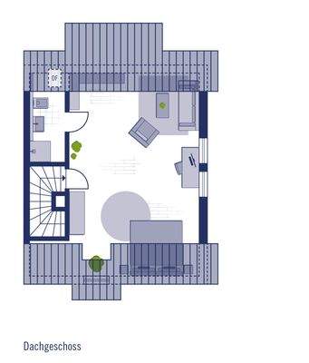 Grundriss Dachgeschoss