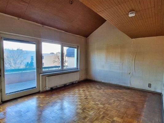 Wohnzimmer Blick Balkon
