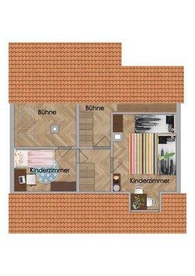 Grundriss Dachgeschoss