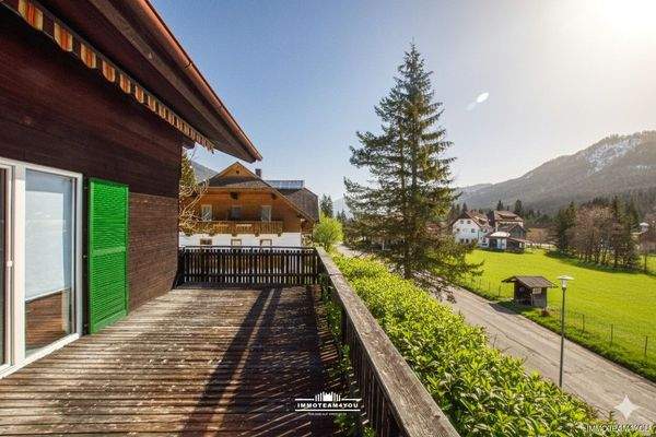 Blick vom Balkon Richtung Weissensee