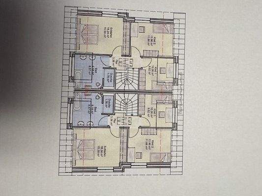 Obergeschosszeichnung