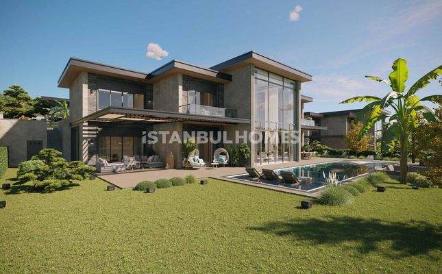 Houses with Private Pools and Gardens in İstanbul Büyükçekmece