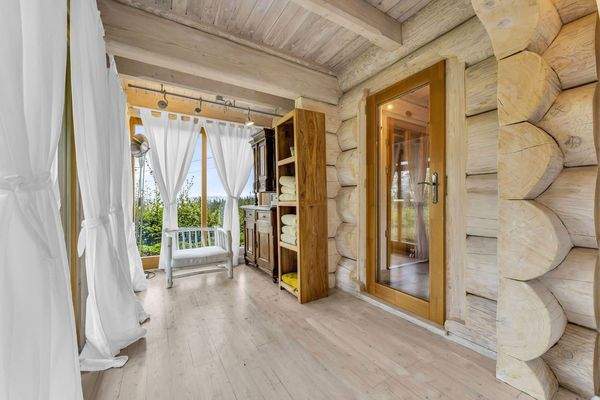 Saunahaus - Wintergarten