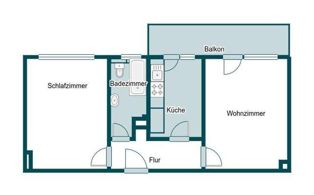 Grundriss Wohnung