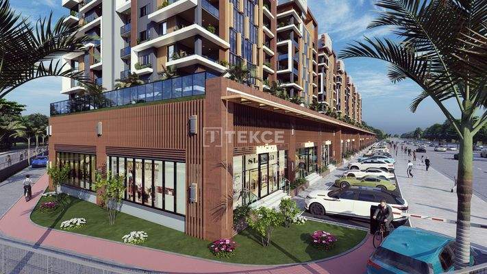 Flats in a Complex with Rich On-Site Facilities in Mersin