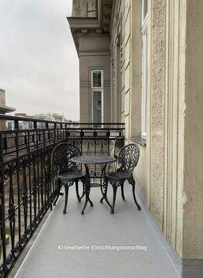 Balkon - KI bearbeitet