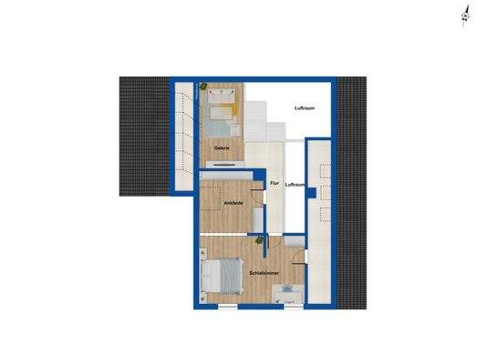 Grundriss - Dachgeschoss