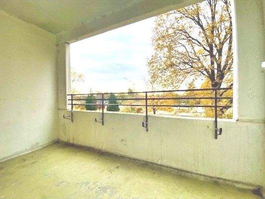 Gut geschützter Platz im Freien