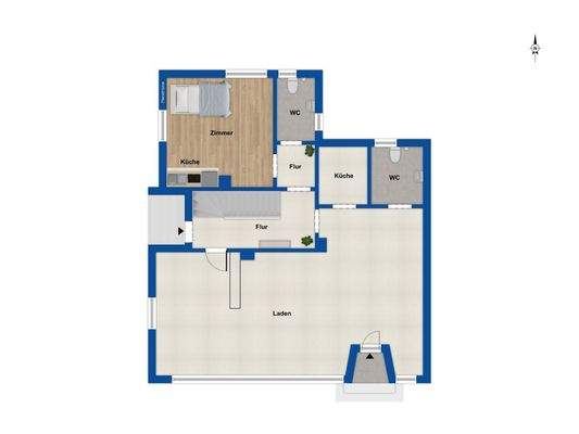 Grundriss - Erdgeschoss