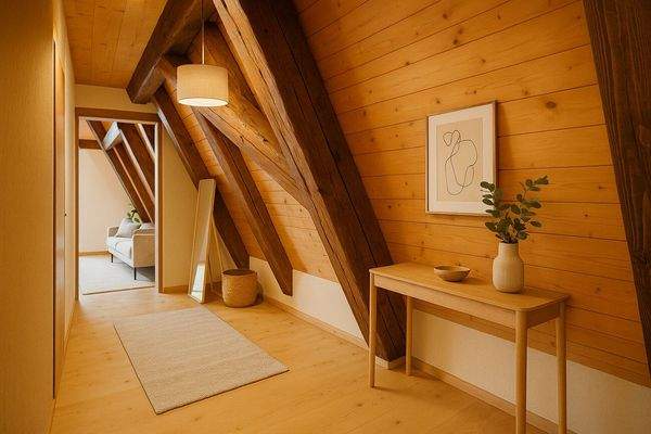 Visualisierung Eingang Wohnung 4 