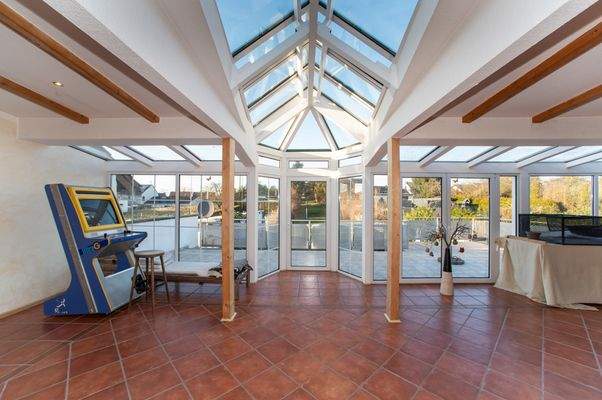 traumhafter Wintergarten