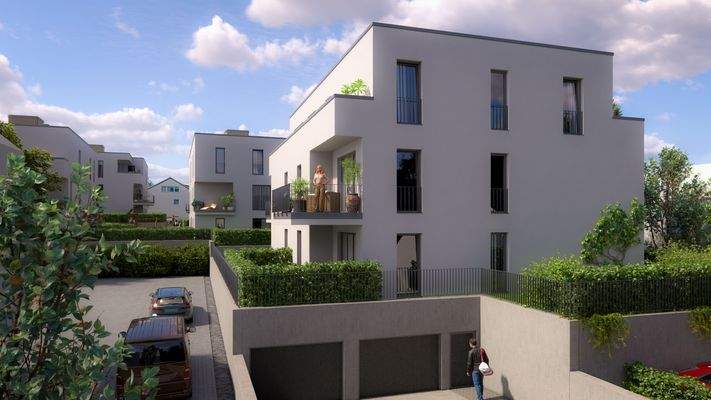 Außenansicht Tiefgarage