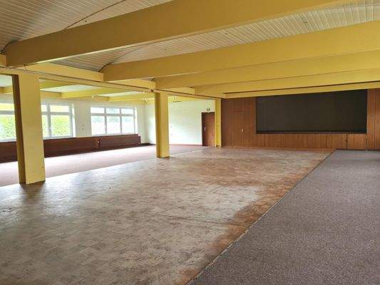 Blick in den großen Saal