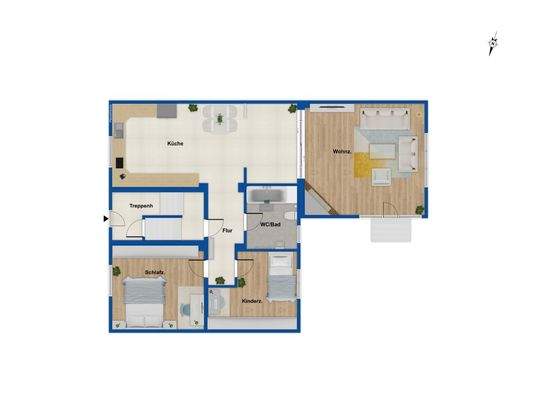 Grundriss Erdgeschoss